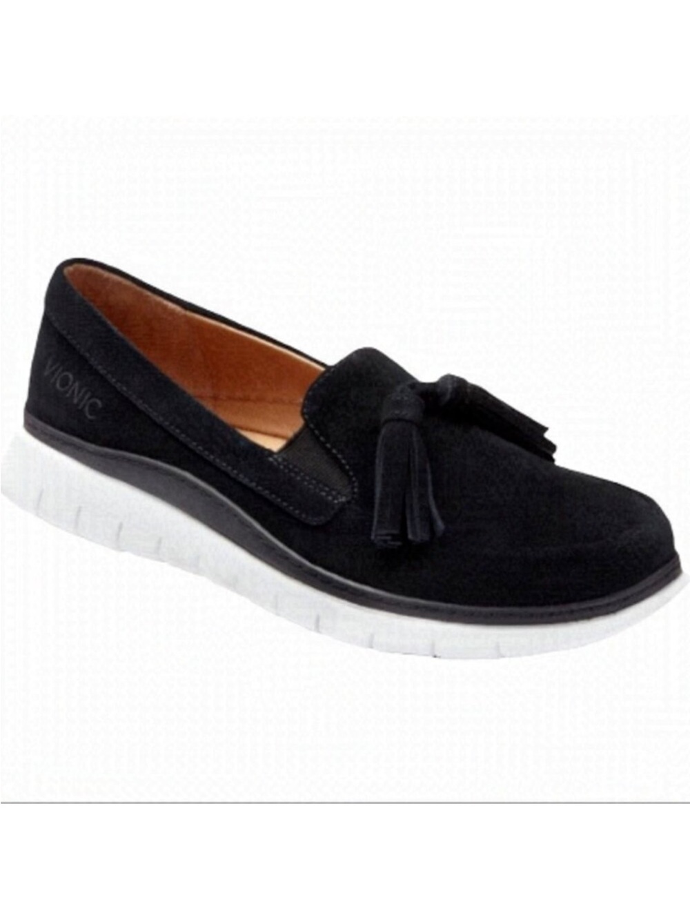 Vionic Quinn Loafer Black EUC SZ 6